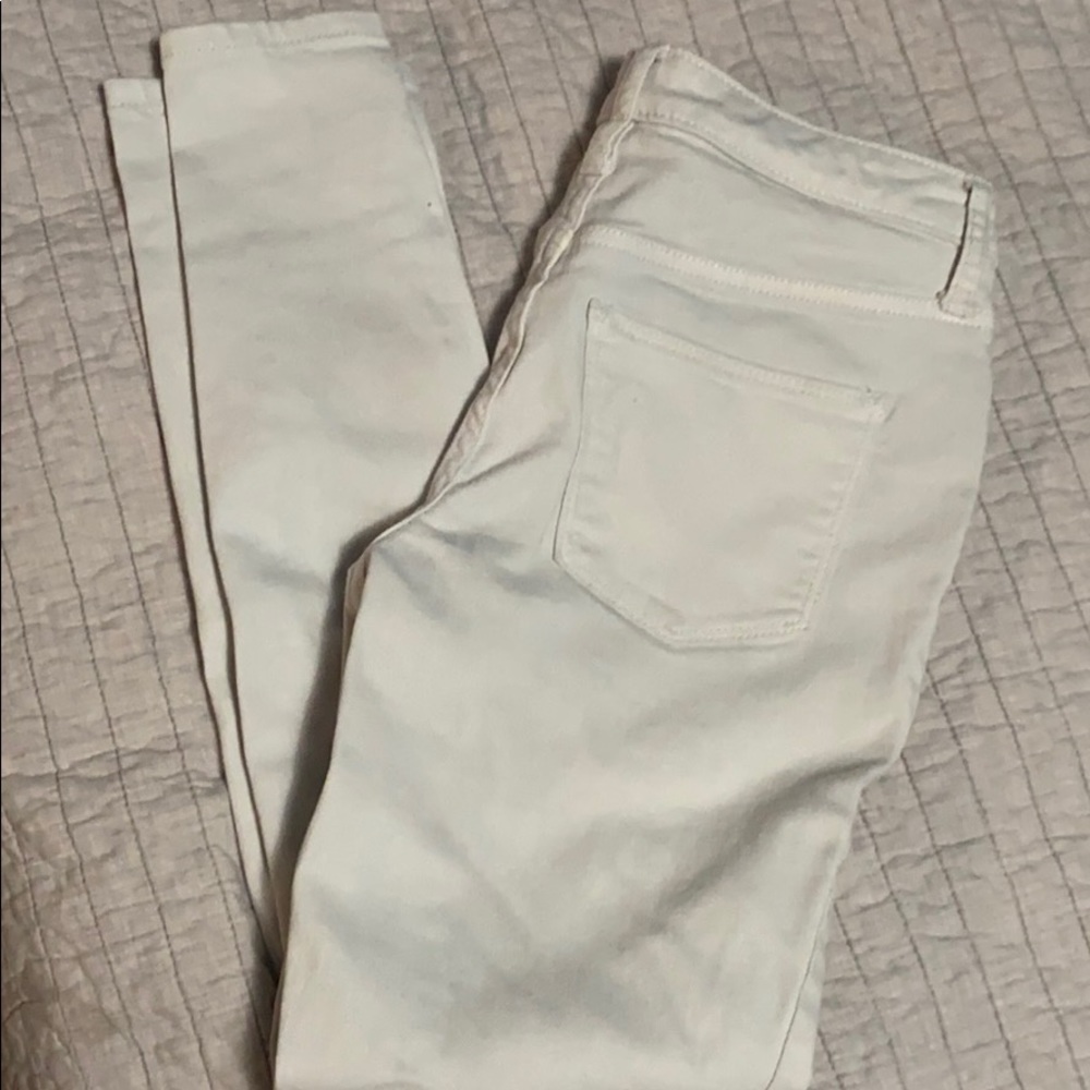 White jeans